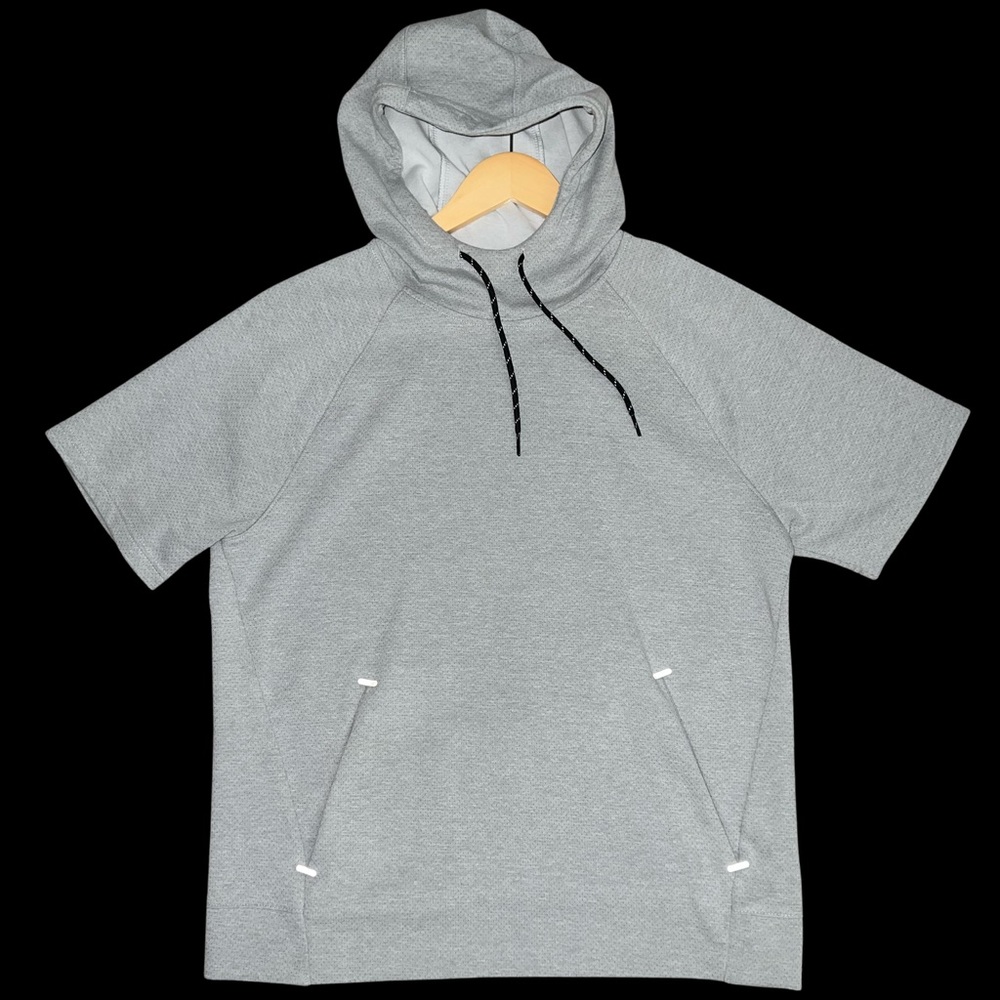 Short-Sleeve Pullover Hoodie